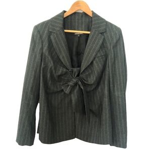 Isabella Oliver Maternity Blazer Sz 3 US 8 Gray